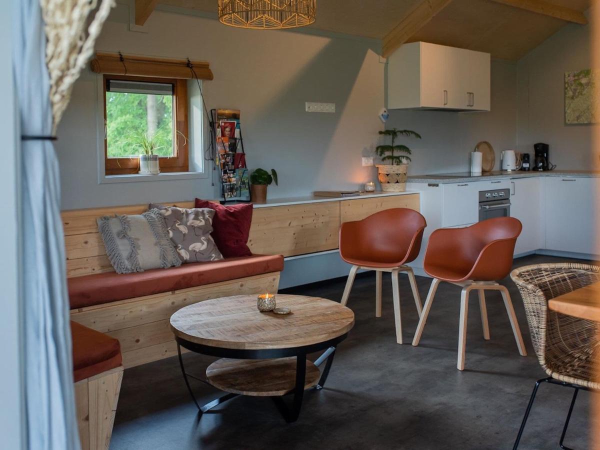 Composite Lodges With Shared Space In Drenthe Ruinerwold Esterno foto