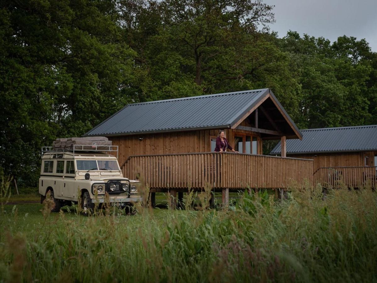 Composite Lodges With Shared Space In Drenthe Ruinerwold Esterno foto